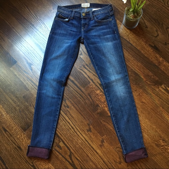 Current Elliott The Rolled Skinny Ruby Loved Jeans - Picture 3 of 8